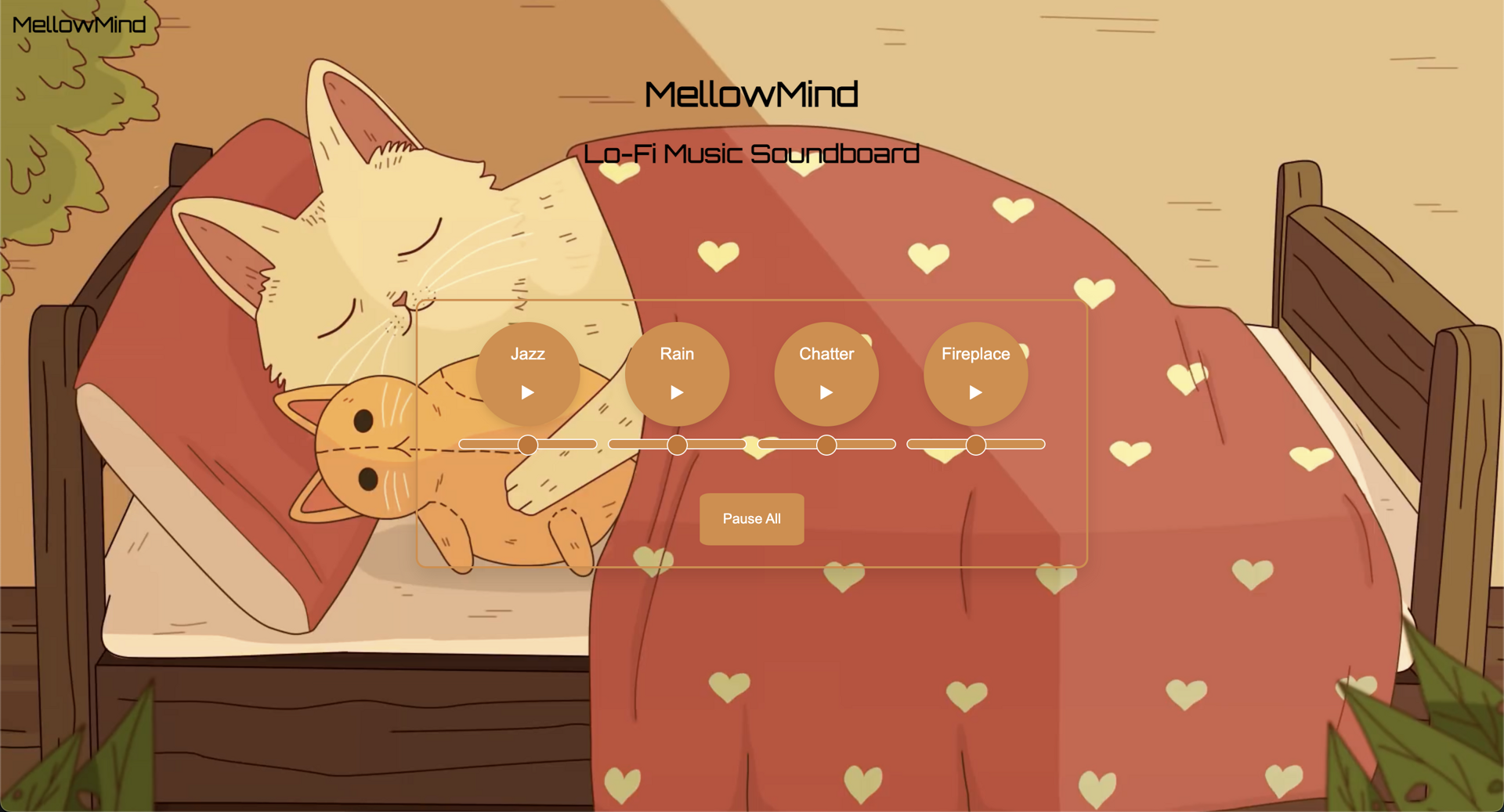 Mellow Mind lofi soundboard