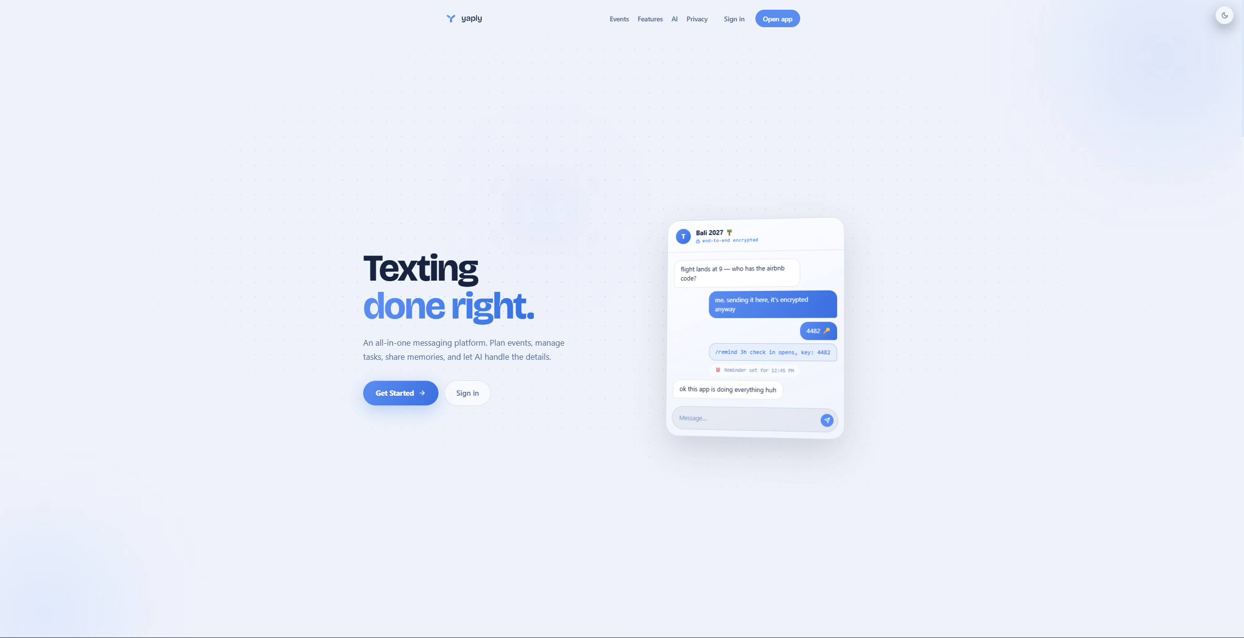 Yaply social app